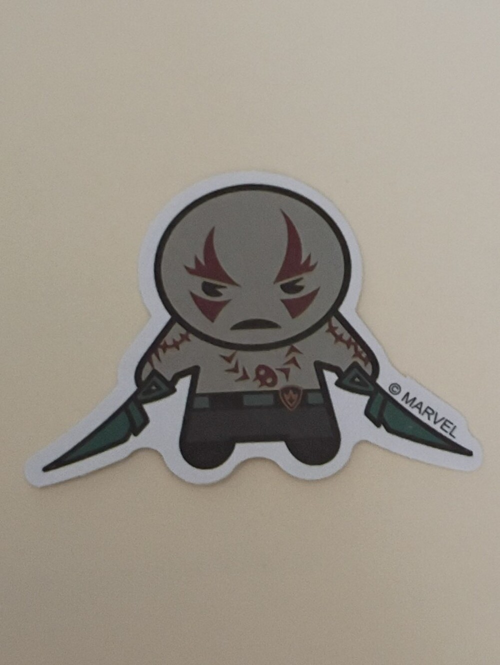 10/$10 Sticker - Drax The Destroyer - Guardians of the Galaxy Marvel Superhero